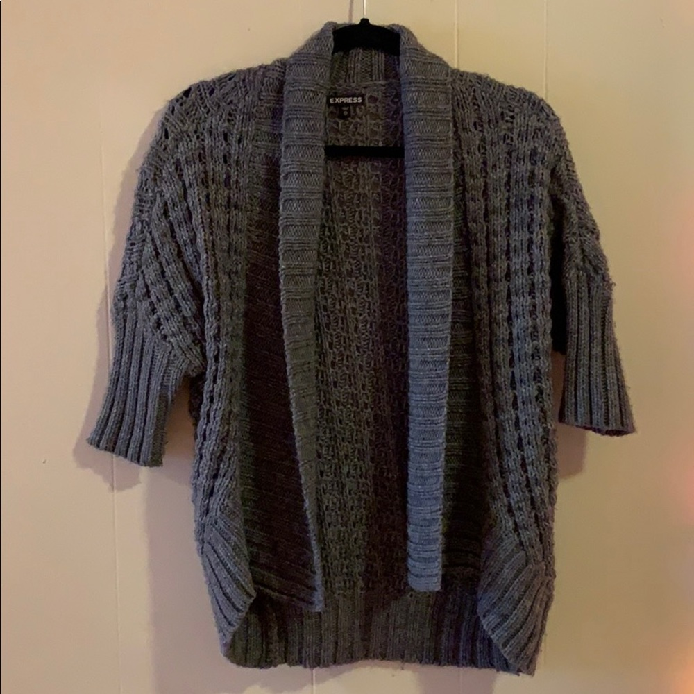 Express XS open sweater